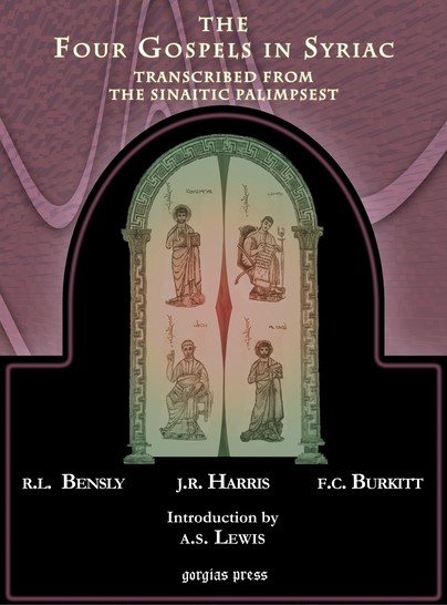 The Four Gospels in Syriac, Transcribed from the Sinaitic Palimpsest Cover