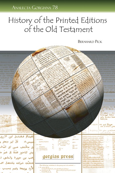 History of the Printed Editions of the Old Testament