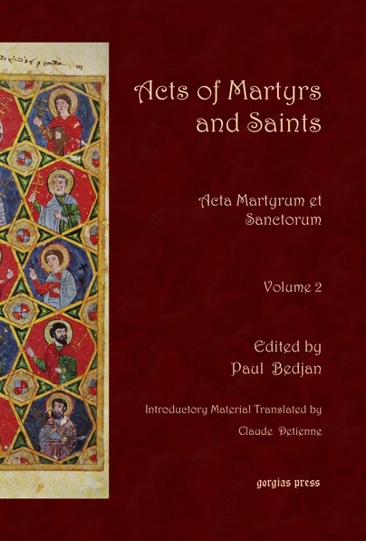 Acts of Martyrs and Saints (Vol 2) Cover