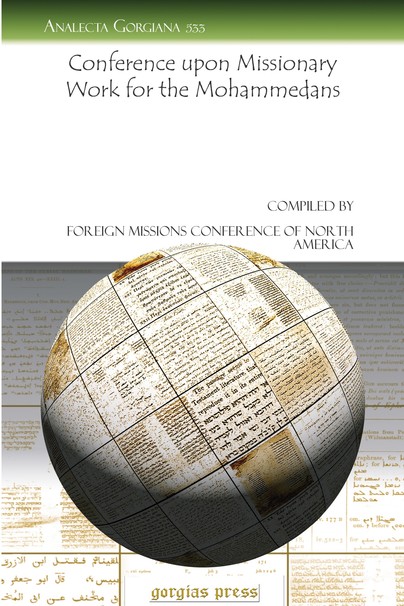Conference upon Missionary Work for the Mohammedans