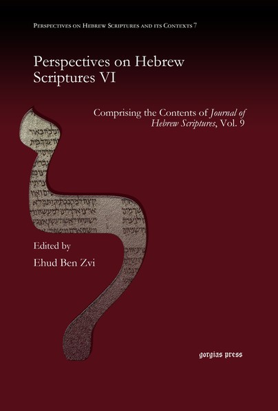 Perspectives on Hebrew Scriptures VI