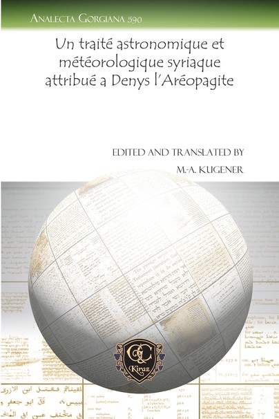 Un traité astronomique et météorologique syriaque attribué a Denys l'Aréopagite Cover