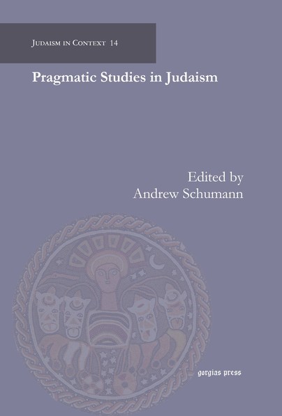 Pragmatic Studies in Judaism Cover