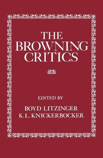 The Browning Critics Cover