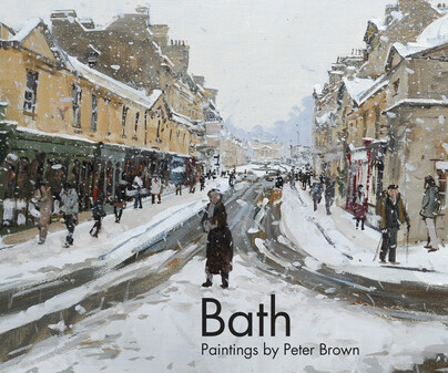 Bath: Paintings by Peter Brown Cover